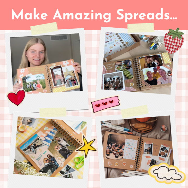 Scrapbook kit contents