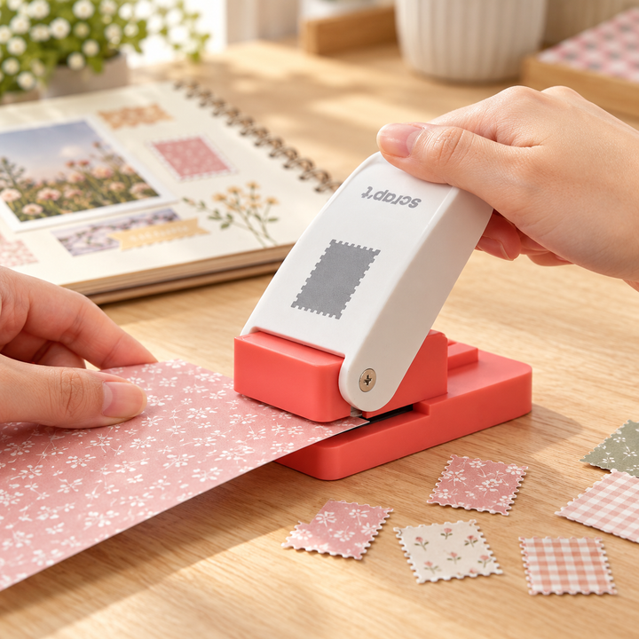Postage Stamp Paper Punch
