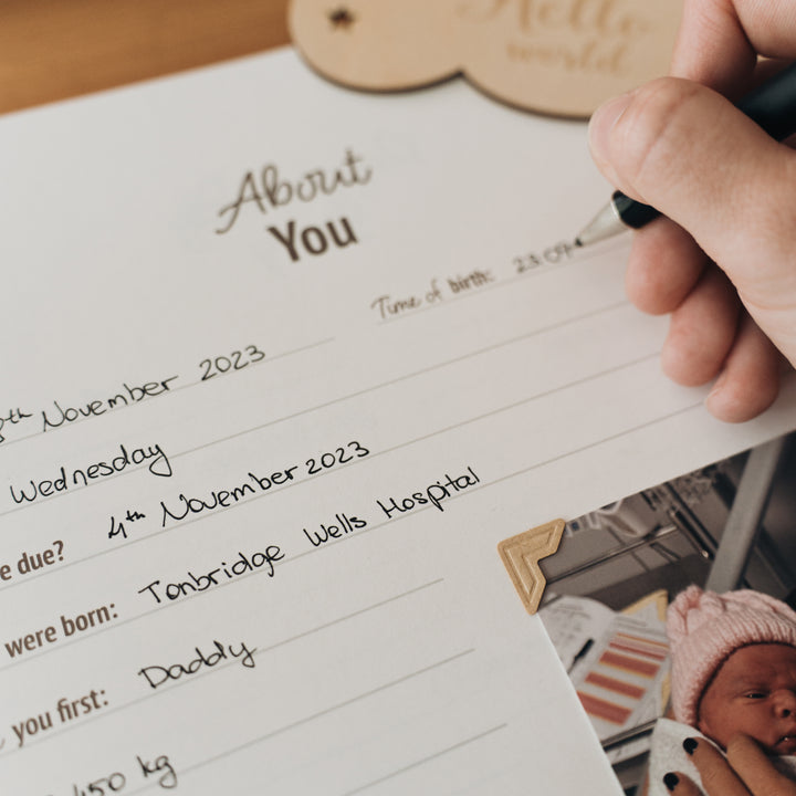 Baby & Pregnancy Journal Bundle – Milestones & First Steps Editions