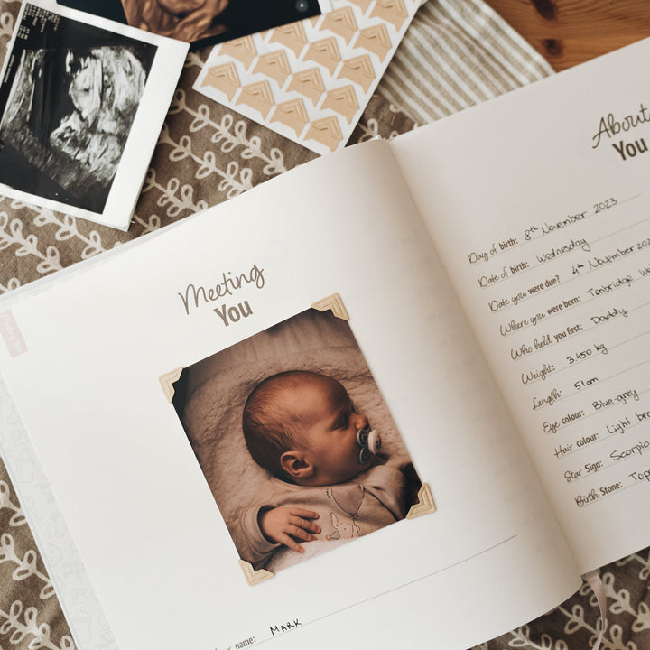 Baby & Pregnancy Journal Bundle – Milestones & First Steps Editions