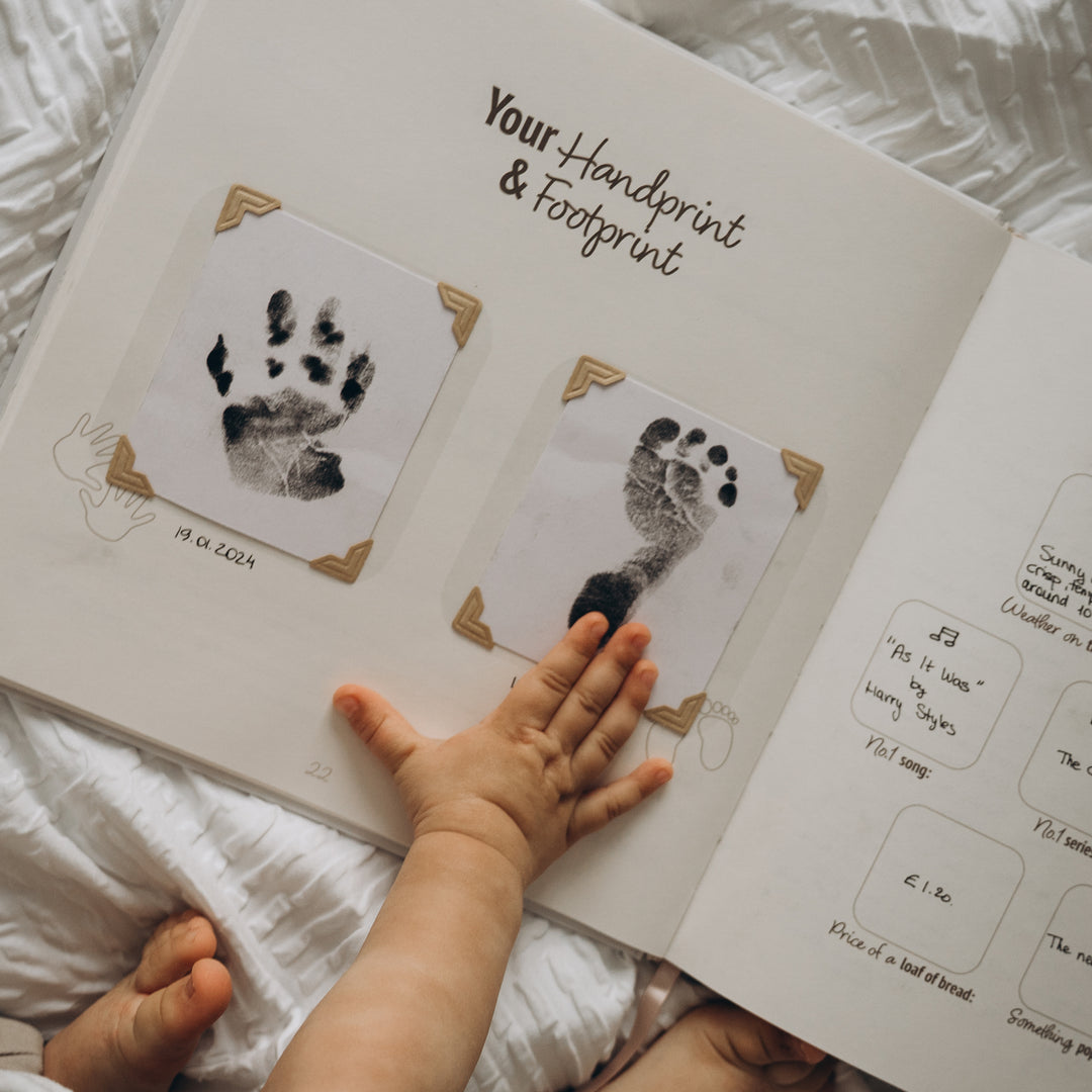 Baby & Pregnancy Journal Bundle – Milestones & First Steps Editions