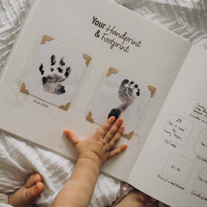 Baby & Pregnancy Journal Bundle – Milestones & First Steps Editions