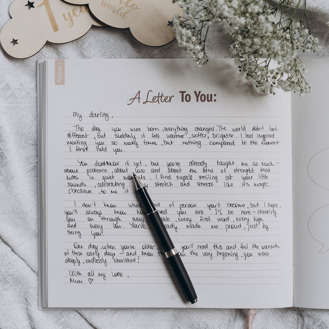 Baby & Pregnancy Journal Bundle – Milestones & First Steps Editions