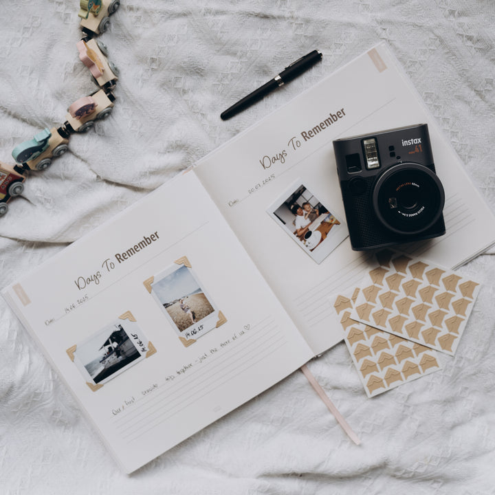 Baby & Pregnancy Journal Bundle – Milestones & First Steps Editions