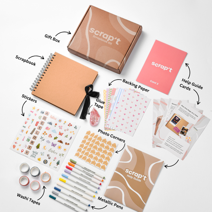 Scrapbook Kit (8 x 8 Inch)
