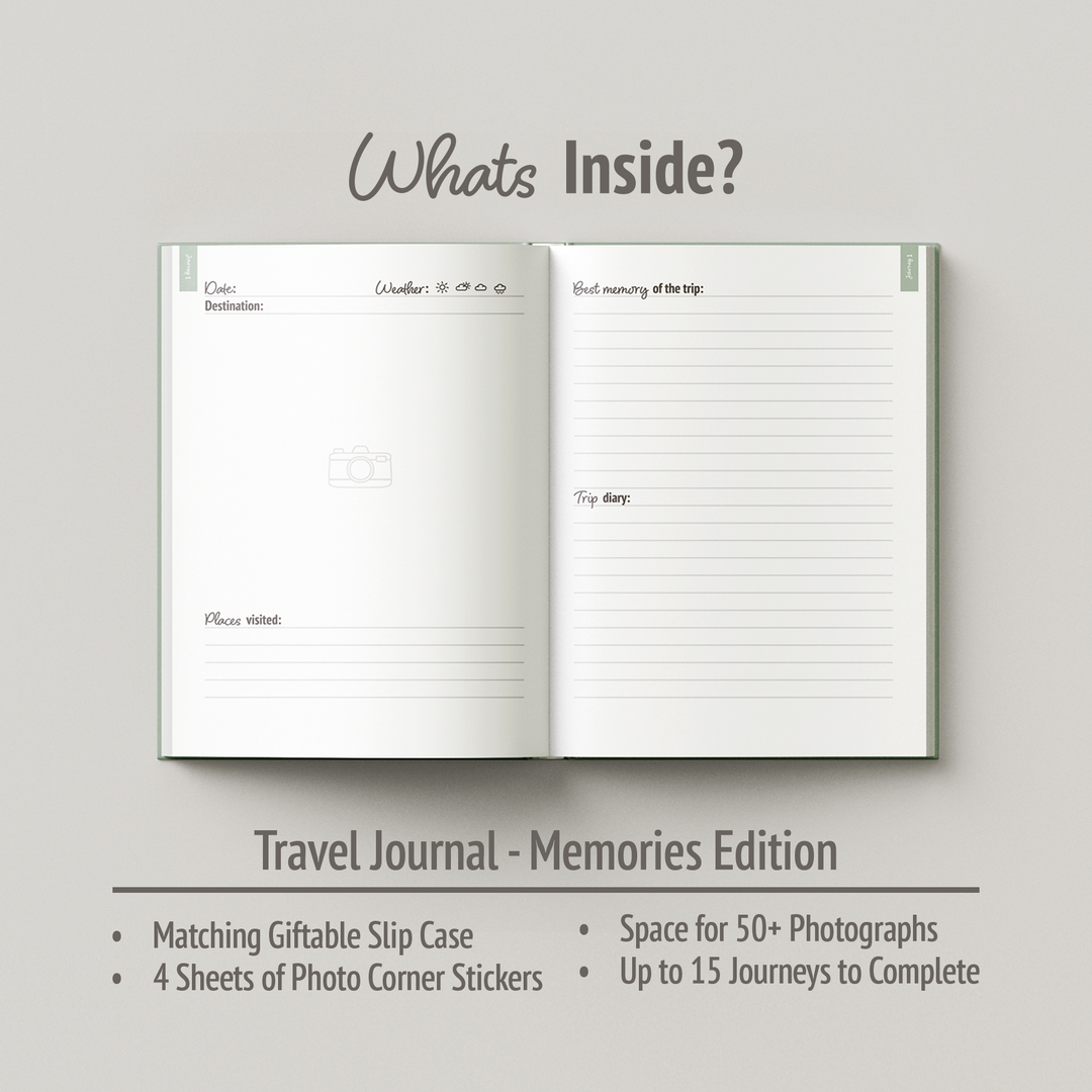 Travel Journal - Memories Edition